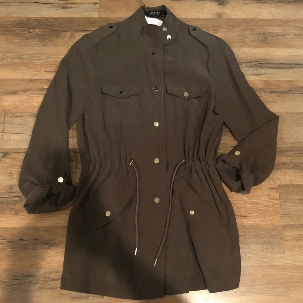 Zara military style jacket